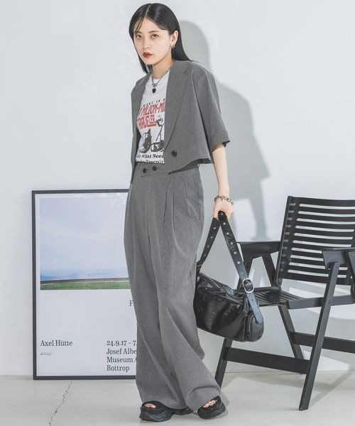 JEANASIS　クラシックアソートレギュラーシャツ&ワイドパンツ　セットアップ 楽天市場】【SALE／46%OFF】(W)クラシックアソートREGSH