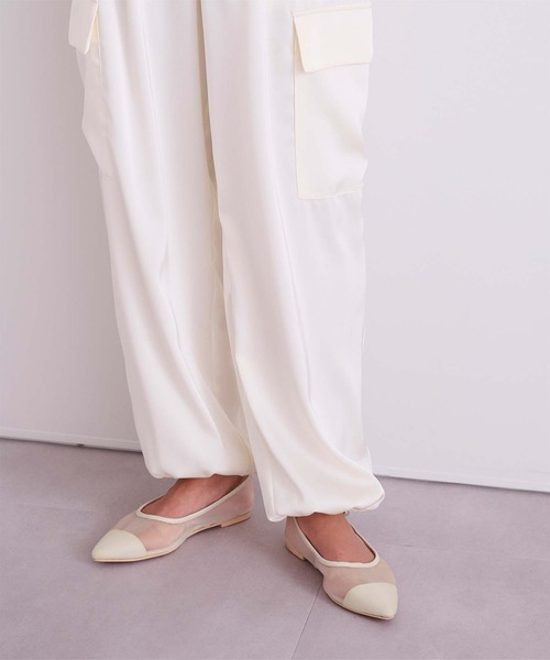 UR'S（ユアーズ）の「ポインテッドトゥメッシュパンプス（パンプス・レディース・ブラック/シルバー/アイボリー・M/L/LL/S）」の19枚目の写真