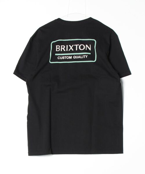 BRIXTON(ブリクストン)の「【BRIXTON】PALMER PROPER S/S STT(Tシャツ/カットソー・メンズ・クリーム/ネイビー系/ブラック/ベージュ系/ネイビー・MEDIUM/LARGE/X-LARGE)」の6枚目の写真