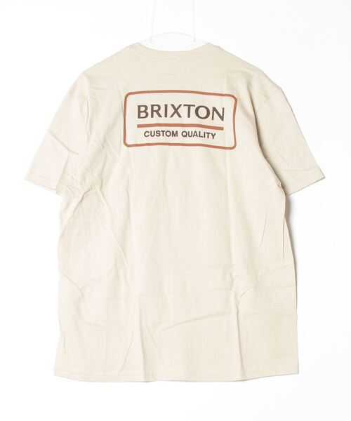 BRIXTON(ブリクストン)の「【BRIXTON】PALMER PROPER S/S STT(Tシャツ/カットソー・メンズ・クリーム/ネイビー系/ブラック/ベージュ系/ネイビー・MEDIUM/LARGE/X-LARGE)」の7枚目の写真