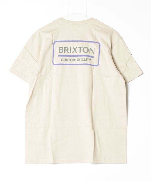 BRIXTON(ブリクストン)の「【BRIXTON】PALMER PROPER S/S STT(Tシャツ/カットソー・メンズ・クリーム/ネイビー系/ブラック/ベージュ系/ネイビー・MEDIUM/LARGE/X-LARGE)」の8枚目の写真
