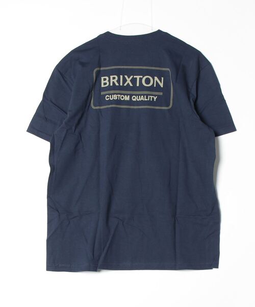 BRIXTON(ブリクストン)の「【BRIXTON】PALMER PROPER S/S STT(Tシャツ/カットソー・メンズ・クリーム/ネイビー系/ブラック/ベージュ系/ネイビー・MEDIUM/LARGE/X-LARGE)」の9枚目の写真