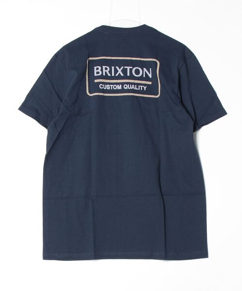 BRIXTON(ブリクストン)の「【BRIXTON】PALMER PROPER S/S STT(Tシャツ/カットソー・メンズ・クリーム/ネイビー系/ブラック/ベージュ系/ネイビー・MEDIUM/LARGE/X-LARGE)」の10枚目の写真