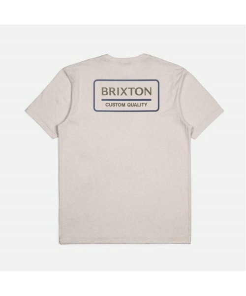 BRIXTON(ブリクストン)の「【BRIXTON】PALMER PROPER S/S STT(Tシャツ/カットソー・メンズ・クリーム/ネイビー系/ブラック/ベージュ系/ネイビー・MEDIUM/LARGE/X-LARGE)」の4枚目の写真