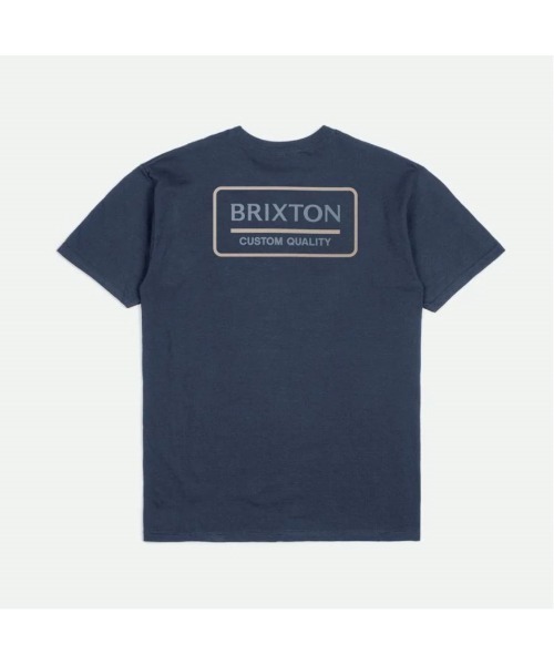 BRIXTON(ブリクストン)の「【BRIXTON】PALMER PROPER S/S STT(Tシャツ/カットソー・メンズ・クリーム/ネイビー系/ブラック/ベージュ系/ネイビー・MEDIUM/LARGE/X-LARGE)」の5枚目の写真