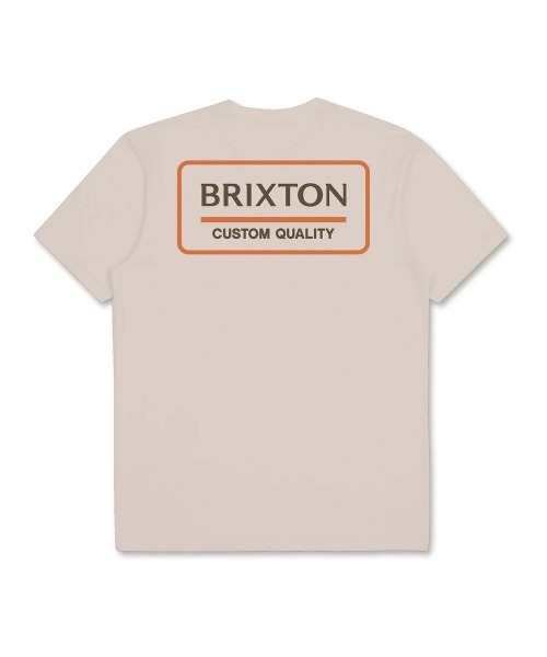 BRIXTON(ブリクストン)の「【BRIXTON】PALMER PROPER S/S STT(Tシャツ/カットソー・メンズ・クリーム/ネイビー系/ブラック/ベージュ系/ネイビー・MEDIUM/LARGE/X-LARGE)」の3枚目の写真