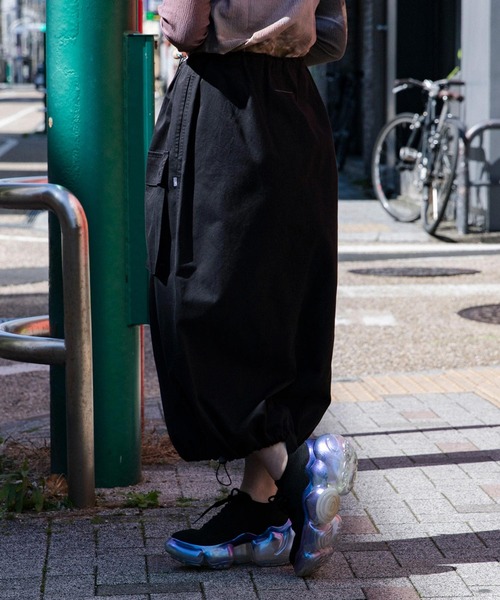 MM6 Maison Margiela(エムエムシックス メゾン マルジェラ)の「MM6 MAISON MARGIELA Long Skirt S52MI0008(スカート・レディース・ブラック・38)」の8枚目の写真