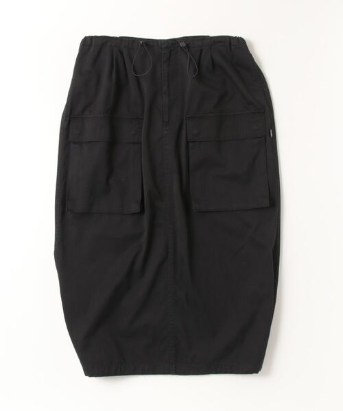MM6 Maison Margiela(エムエムシックス メゾン マルジェラ)の「MM6 MAISON MARGIELA Long Skirt S52MI0008(スカート・レディース・ブラック・38)」の9枚目の写真