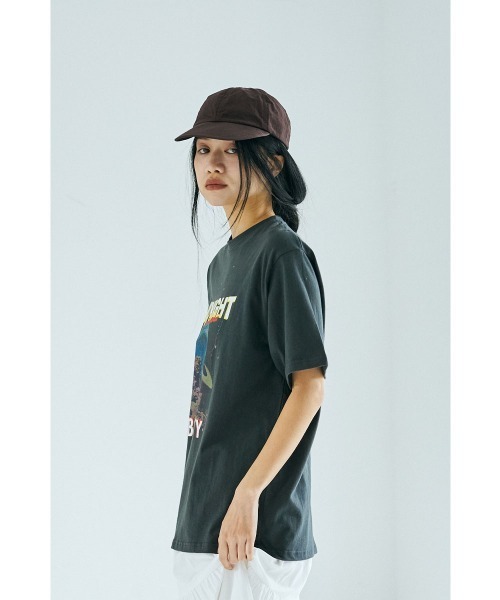 marjour（マージュール）の「OTONA NYLON CAP（キャップ・レディース・ブラック/ブラウン系/グリーン・FREE）」の3枚目の写真