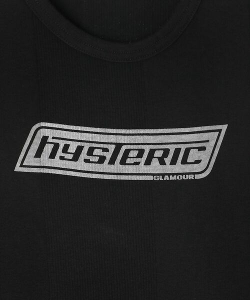 Hysteric Glamour ロゴタンクトップ ブラック 【公式通販】