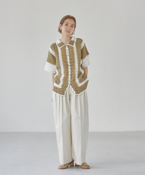 TODAYFUL（トゥデイフル）の「ニットカーディガン（カーディガン/ボレロ・レディース・ブラウン・FREE）」の3枚目の写真