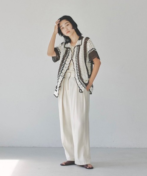 TODAYFUL（トゥデイフル）の「ニットカーディガン（カーディガン/ボレロ・レディース・ブラウン・FREE）」の4枚目の写真