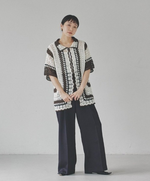 TODAYFUL（トゥデイフル）の「ニットカーディガン（カーディガン/ボレロ・レディース・ブラウン・FREE）」の7枚目の写真