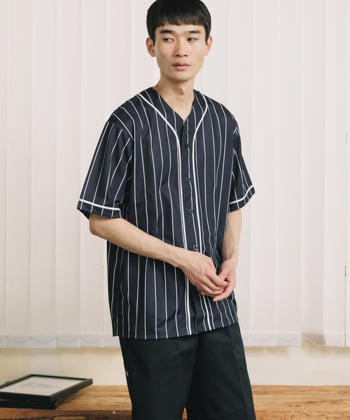 United Athle(ユナイテッドアスレ)の「【UNITED ATHLE】4.1オンス ドライアスレチック ベースボールシャツ(シャツ/ブラウス・メンズ・ホワイト×ブルー/ホワイト×ブラック/ブラック×ホワイト・XL/M/L)」の9枚目の写真