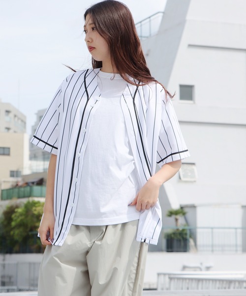 United Athle(ユナイテッドアスレ)の「【UNITED ATHLE】4.1オンス ドライアスレチック ベースボールシャツ(シャツ/ブラウス・メンズ・ホワイト×ブルー/ホワイト×ブラック/ブラック×ホワイト・XL/M/L)」の17枚目の写真