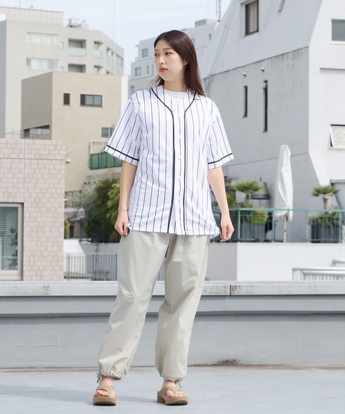 United Athle(ユナイテッドアスレ)の「【UNITED ATHLE】4.1オンス ドライアスレチック ベースボールシャツ(シャツ/ブラウス・メンズ・ホワイト×ブルー/ホワイト×ブラック/ブラック×ホワイト・XL/M/L)」の12枚目の写真