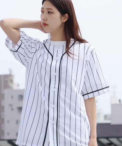 United Athle(ユナイテッドアスレ)の「【UNITED ATHLE】4.1オンス ドライアスレチック ベースボールシャツ(シャツ/ブラウス・メンズ・ホワイト×ブルー/ホワイト×ブラック/ブラック×ホワイト・XL/M/L)」の15枚目の写真
