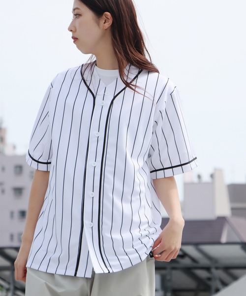 United Athle(ユナイテッドアスレ)の「【UNITED ATHLE】4.1オンス ドライアスレチック ベースボールシャツ(シャツ/ブラウス・メンズ・ホワイト×ブルー/ホワイト×ブラック/ブラック×ホワイト・XL/M/L)」の19枚目の写真