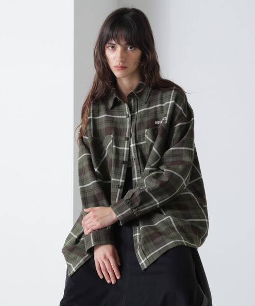AVIREX（アヴィレックス）の「《直営店限定》COTTON WIDE CHECK