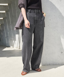 SLOBE IENA | LE DENIM ワイドカーブパンツ(デニムパンツ)