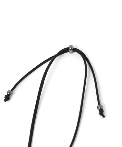 BAYFLOW（ベイフロー）の「Ｃリボンチョーカー（チョーカー・レディース・ブラック/シルバー・FREE）」の4枚目の写真