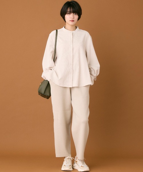 INED CLARO（イネドクラロ）の「2WAYトートバッグ（トートバッグ・レディース・カーキ/アイボリー・フリー）」の14枚目の写真