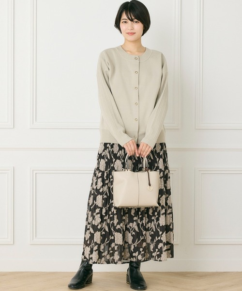 INED CLARO（イネドクラロ）の「2WAYトートバッグ（トートバッグ・レディース・カーキ/アイボリー・フリー）」の18枚目の写真