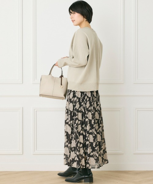 INED CLARO（イネドクラロ）の「2WAYトートバッグ（トートバッグ・レディース・カーキ/アイボリー・フリー）」の21枚目の写真