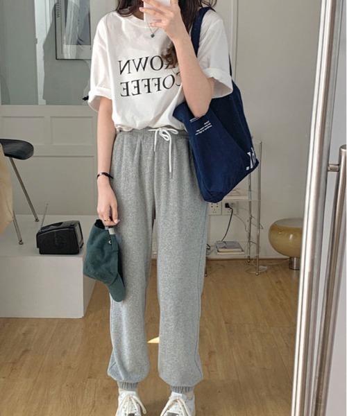 kirakiraShop(キラキラショップ)の「ロゴ デザイン Tシャツ(Tシャツ/カットソー・レディース・イエロー系その他/グレー系その他/ホワイト/ネイビー・FREE)」の17枚目の写真
