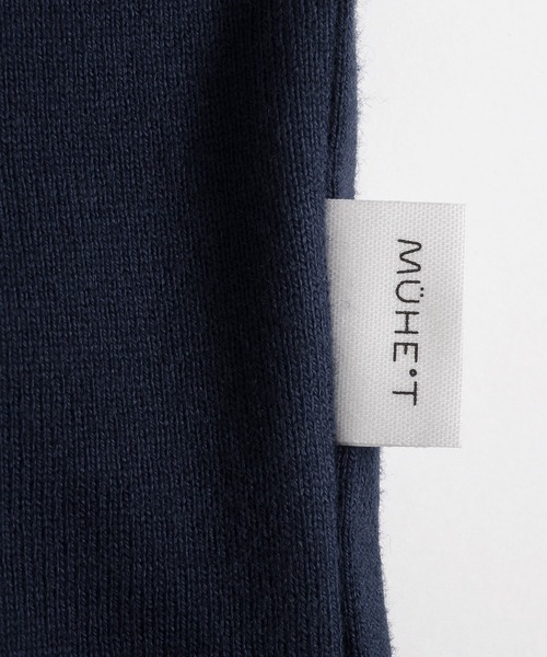 MUHET（ミュエータ）の「アソートロゴプリントTシャツ（Tシャツ/カットソー・レディース・ネイビー/アイボリー/チャコールグレー・MEDIUM/X-LARGE）」の17枚目の写真