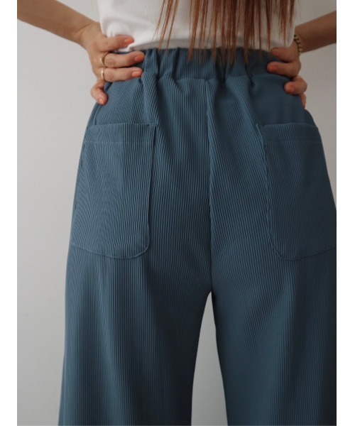 TRUNC(トランクエイティーエイト)の「Smooth Rib Wide Pants(その他パンツ・レディース・アイボリー/ブラック/ダークブルー・FREE)」の11枚目の写真