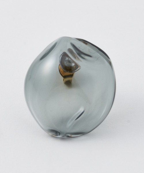 別注】【HARIO Lampwork Factory】ピアスサンストーン（ピアス（両耳用