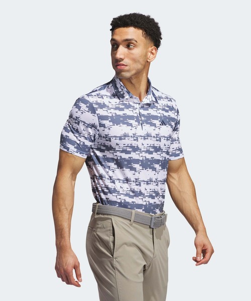 【セール】HEAT.RDY ジオメトリック半袖シャツ【adidas Golf/アディダスゴルフ】(ポロシャツ)|adidas(アディダス) 【セール】HEAT.RDY ジオメトリック半袖シャツ【adidas Golf/アディダスゴルフ】(ポロシャツ)|adidas(アディダス)