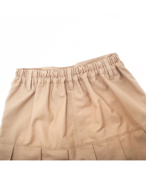 trois lapins kp（トロワラパンケーピー）の「インパンツ付きヨーク切替プリーツスカート140～160（スカート・キッズ・ベージュ/チャコールグレー・140cm/150cm）」の5枚目の写真