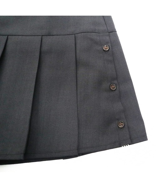 trois lapins kp（トロワラパンケーピー）の「インパンツ付きヨーク切替プリーツスカート140～160（スカート・キッズ・ベージュ/チャコールグレー・140cm/150cm）」の8枚目の写真