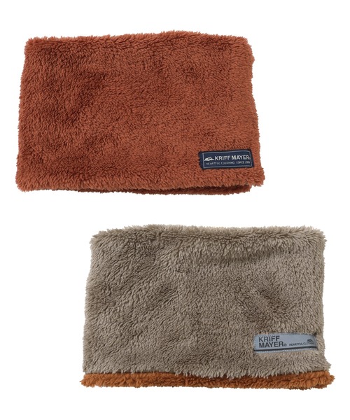 KRIFF MAYER Kid's Collection（クリフメイヤーキッズコレクション）の「ニンジャネックウォーマー（ネックウォーマー/スヌード・キッズ・カラフル/レンガ/クリーム/カモフラージュ/チャコール・LARGE/MEDIUM）」の13枚目の写真