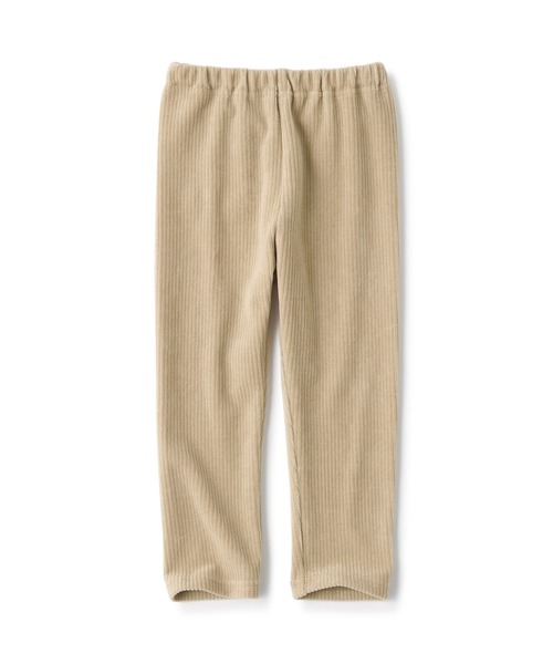 無印良品（ムジルシリョウヒン）の「おなかすっぽり　コーデュロイレギンス（ベビー）（その他パンツ・キッズ・ライトベージュ/スモークピンク/チャコールグレー/ライトグリーン/ダークブラウン系/ブルー系・80/90/100）」の3枚目の写真