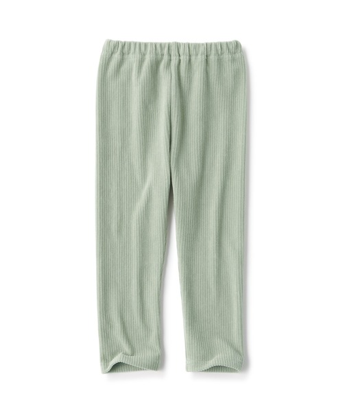無印良品（ムジルシリョウヒン）の「おなかすっぽり　コーデュロイレギンス（ベビー）（その他パンツ・キッズ・ライトベージュ/スモークピンク/チャコールグレー/ライトグリーン/ダークブラウン系/ブルー系・80/90/100）」の4枚目の写真