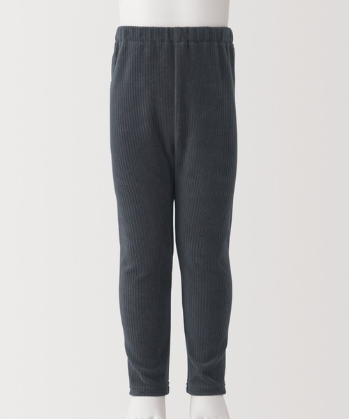 無印良品（ムジルシリョウヒン）の「おなかすっぽり　コーデュロイレギンス（ベビー）（その他パンツ・キッズ・ライトベージュ/スモークピンク/チャコールグレー/ライトグリーン/ダークブラウン系/ブルー系・80/90/100）」の8枚目の写真