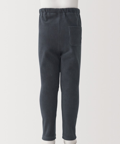 無印良品（ムジルシリョウヒン）の「おなかすっぽり　コーデュロイレギンス（ベビー）（その他パンツ・キッズ・ライトベージュ/スモークピンク/チャコールグレー/ライトグリーン/ダークブラウン系/ブルー系・80/90/100）」の9枚目の写真