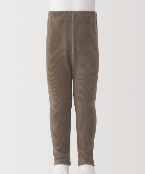 無印良品（ムジルシリョウヒン）の「おなかすっぽり　コーデュロイレギンス（ベビー）（その他パンツ・キッズ・ライトベージュ/スモークピンク/チャコールグレー/ライトグリーン/ダークブラウン系/ブルー系・80/90/100）」の14枚目の写真
