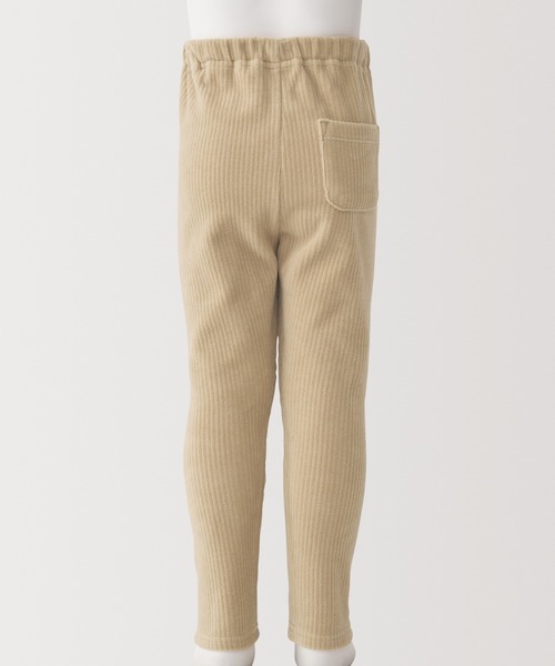 無印良品（ムジルシリョウヒン）の「おなかすっぽり　コーデュロイレギンス（ベビー）（その他パンツ・キッズ・ライトベージュ/スモークピンク/チャコールグレー/ライトグリーン/ダークブラウン系/ブルー系・80/90/100）」の21枚目の写真