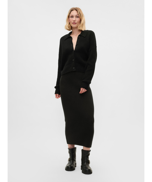 GAP（ギャップ）の「CashSoft カシミヤタッチ リラックス リブカーディガン（カーディガン/ボレロ・レディース・ブラック/ブラウン・XS/XXS/XL/L/M/S）」の7枚目の写真