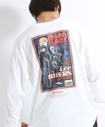 Lee | Lee（リー）メタリックロゴプリント・アーカイブグラフィックバックプリント ロンT メンズ レディース ユニセックス/長袖(Tシャツ/カットソー)