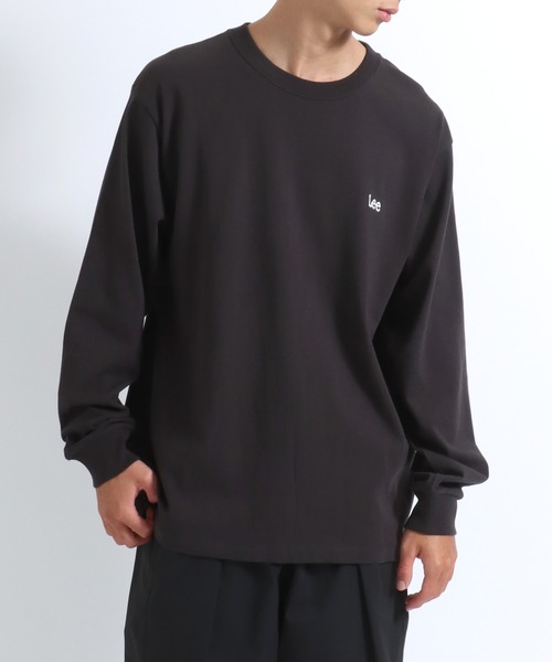 Lee（リー）の「Lee（リー）メタリックロゴプリント・アーカイブグラフィックバックプリント ロンT メンズ レディース ユニセックス/長袖（Tシャツ/カットソー・メンズ・ホワイト/ブラック系その他/スミクロ/ホワイト系その他・XL/M/L）」の16枚目の写真