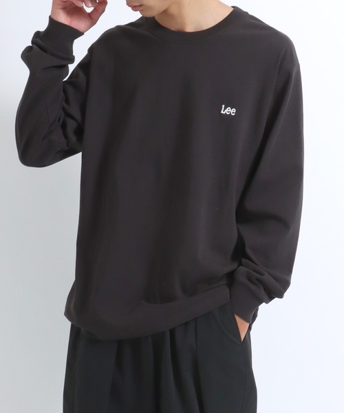 Lee（リー）の「Lee（リー）メタリックロゴプリント・アーカイブグラフィックバックプリント ロンT メンズ レディース ユニセックス/長袖（Tシャツ/カットソー・メンズ・ホワイト/ブラック系その他/スミクロ/ホワイト系その他・XL/M/L）」の18枚目の写真