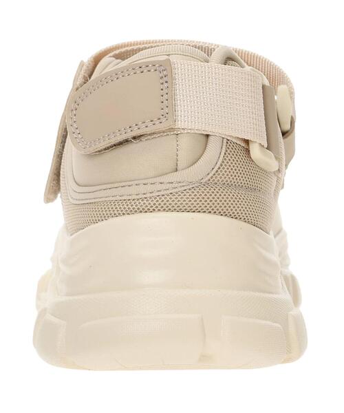 Samansa Mos2（サマンサ モスモス）の「ワンストラップスニーカー（ドレスシューズ・レディース・ブラック/ベージュ・L/M）」の10枚目の写真