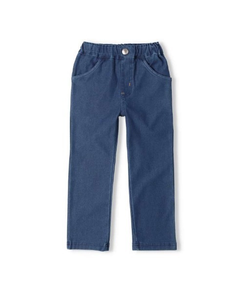 Moujonjon(ムージョンジョン)の「ストレート・裾リブデニムニットパンツ(デニムパンツ・キッズ・その他1/その他3・80/90/100/110/120/130/140)」の7枚目の写真