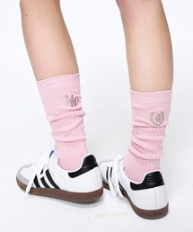 Mardi Mercredi | LONG SOCKS MRD LOGO / ロング ソックス MRD ロゴ(ソックス/靴下)