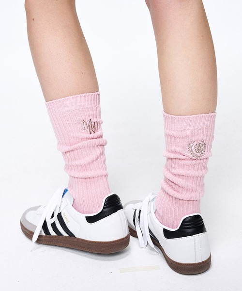 LONG SOCKS MRD LOGO（ソックス/靴下）｜Mardi Mercredi